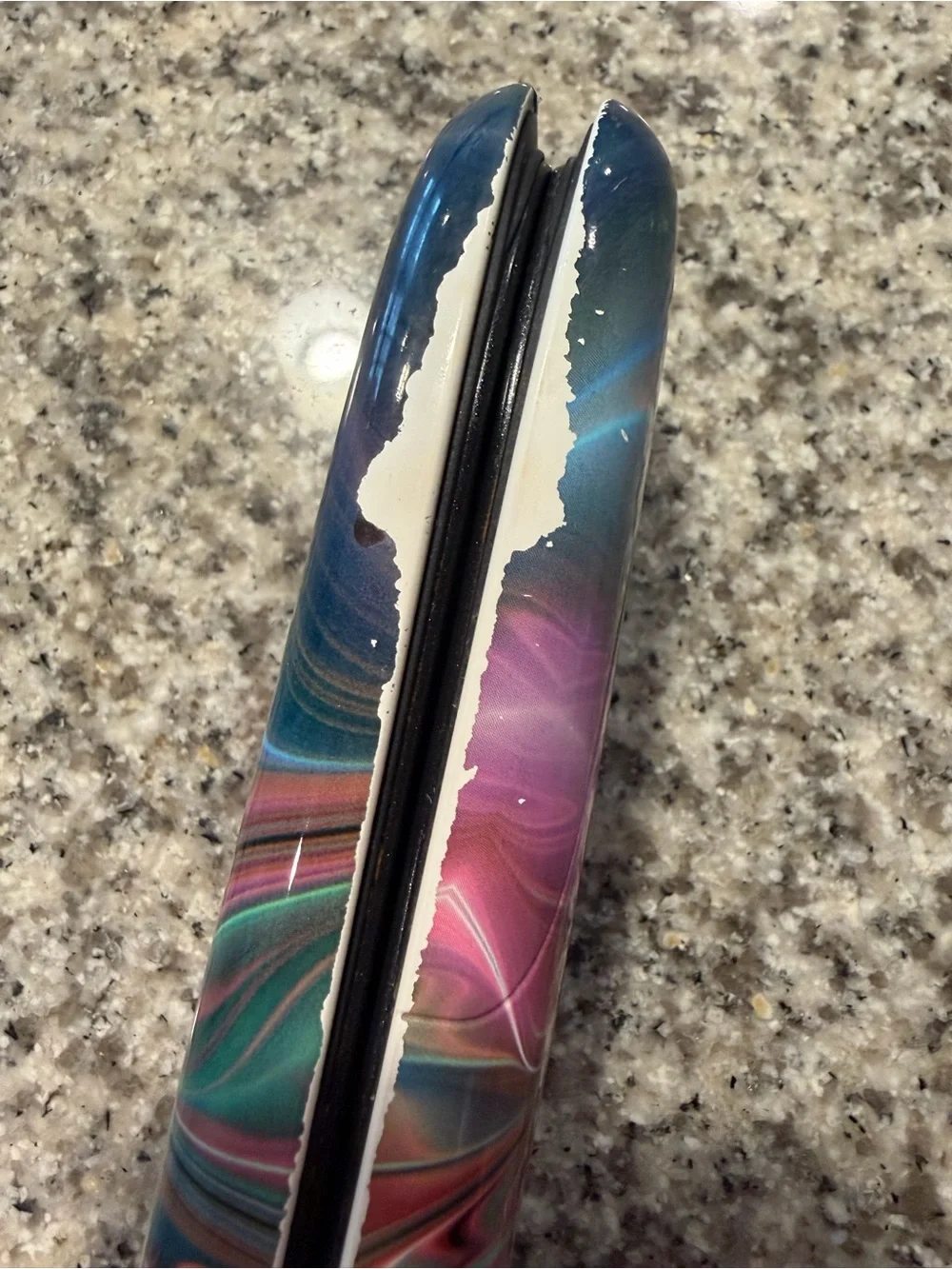 Bio Ionic Treasured Waters 10X Flat Iron 1” Pro Limited Edition Multicolor